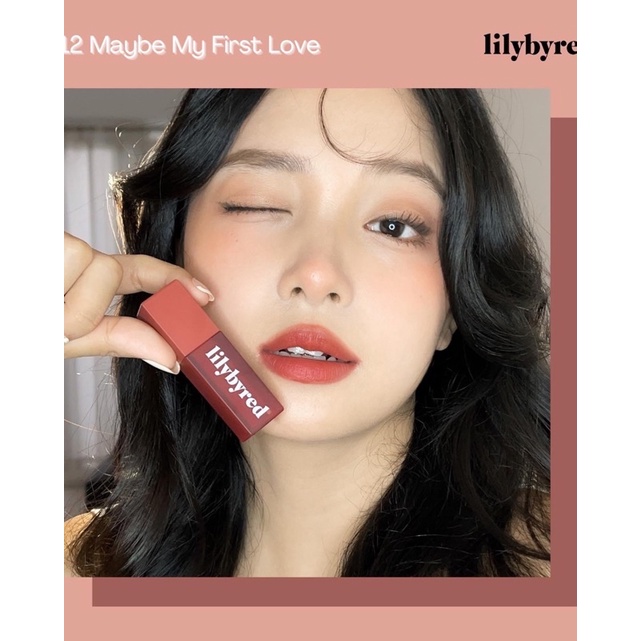 Son kem lì lilybyred mood liar velvet tint