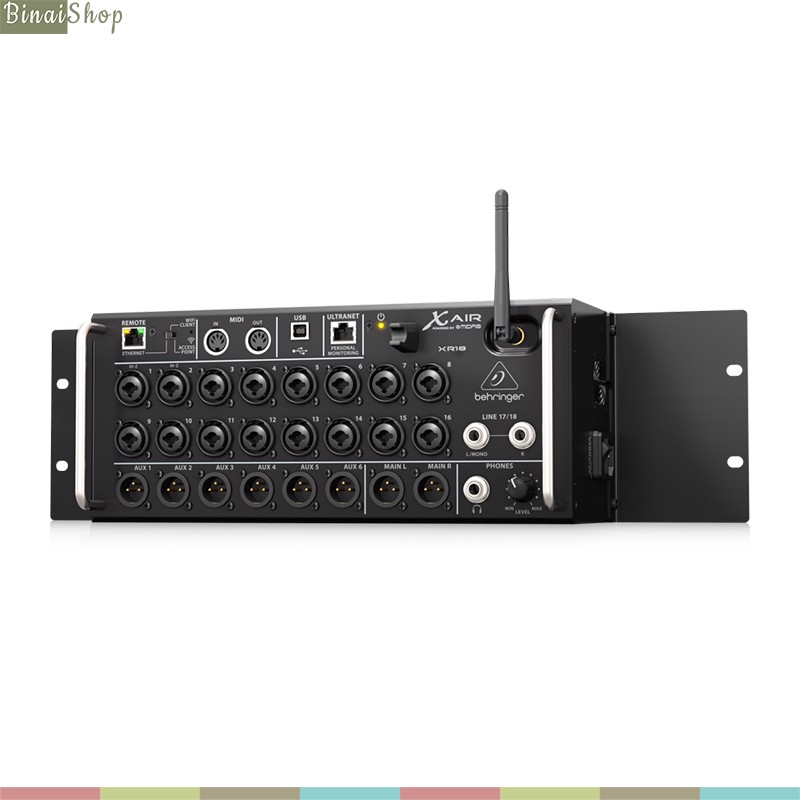 [Trả góp 0%]Mixer kĩ thuật số 18 cổng Behringer X Air XR18