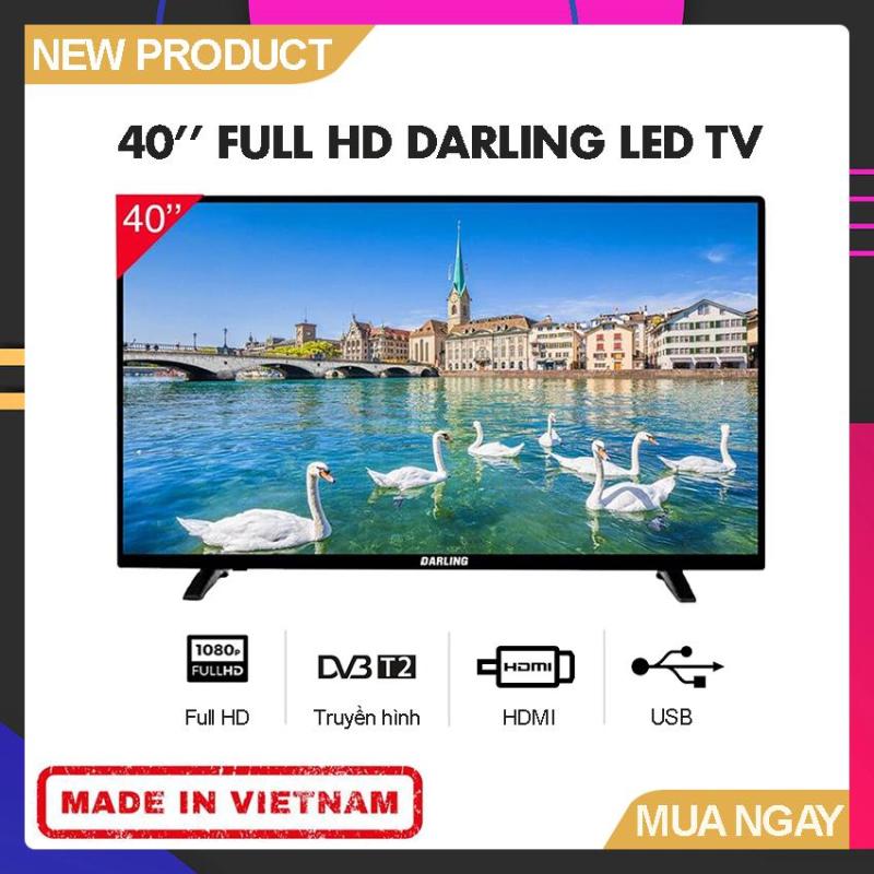 Bảng giá Tivi Led Darling 40 inch Full HD - Model 40HD957T2 (Full HD, Tích hợp DVD-T2) - Bảo Hành 2 Năm