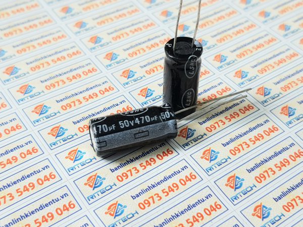 [ Combo 20 chiếc ] Tụ hóa 470uF 50V kích thước 10x22mm