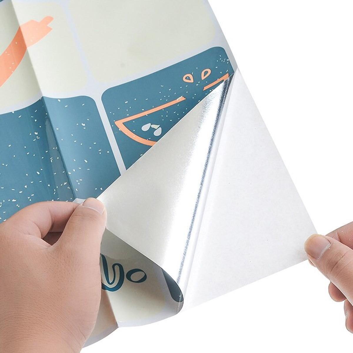 Giấy Dán Bếp Cách Nhiệt Họa Tiết Cao Cấp Siêu Bền