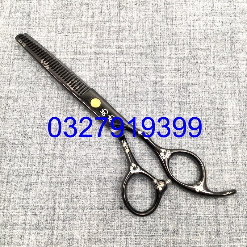 Bộ kéo cắt tỉa tóc Nhật 6.0 ( kéo hoa )