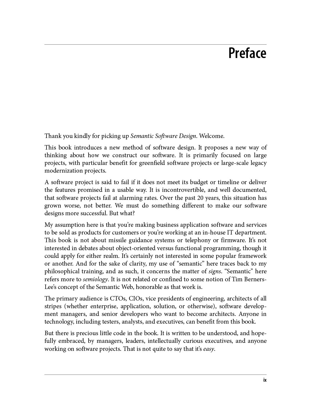 sách Semantic Software Design