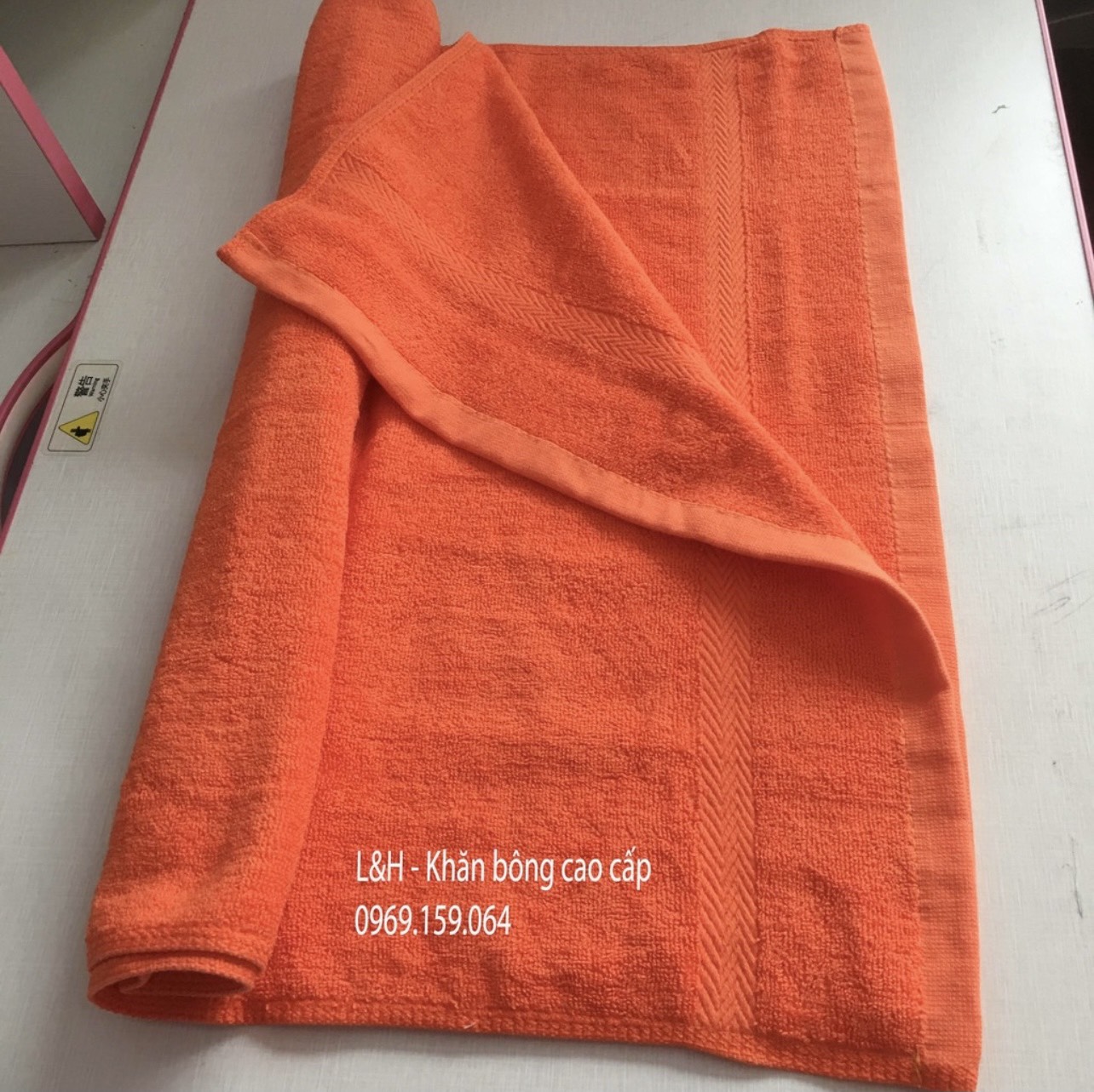 Combo 3 chiếc Khăn tắm cotton màu 50 * 100cm, Tân Thịnh