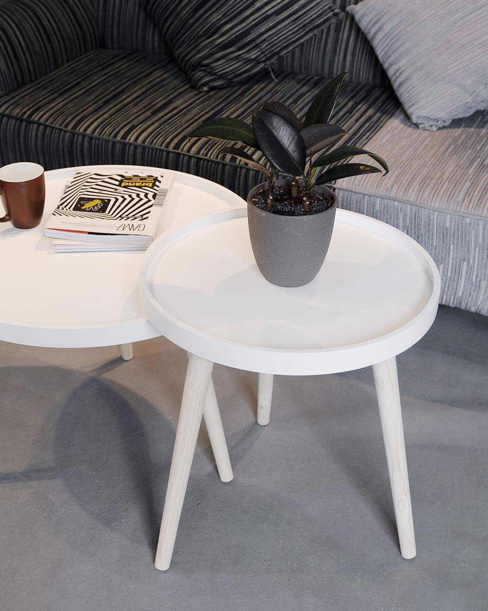 [HCM]Bàn Trà Sofa Tròn Soza