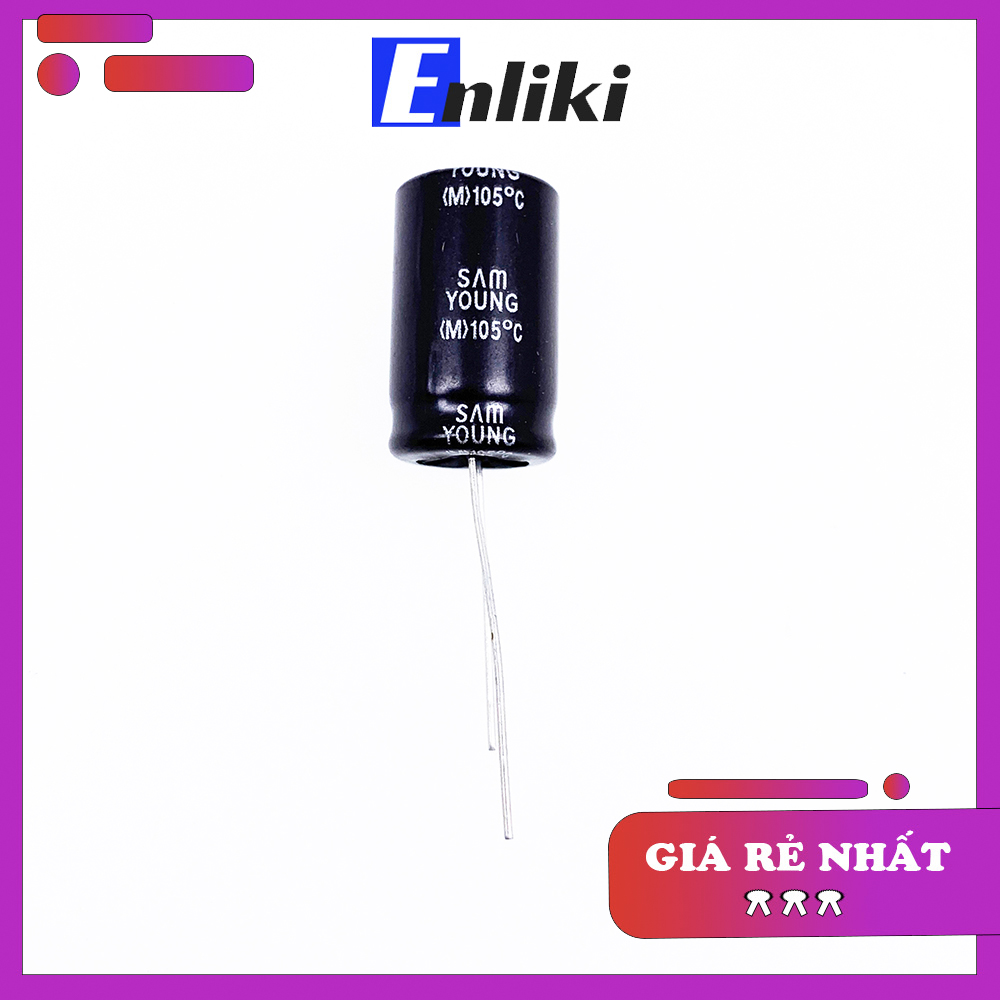 Tụ Hóa 10uF 450V SAMYOUNG (10*16mm)