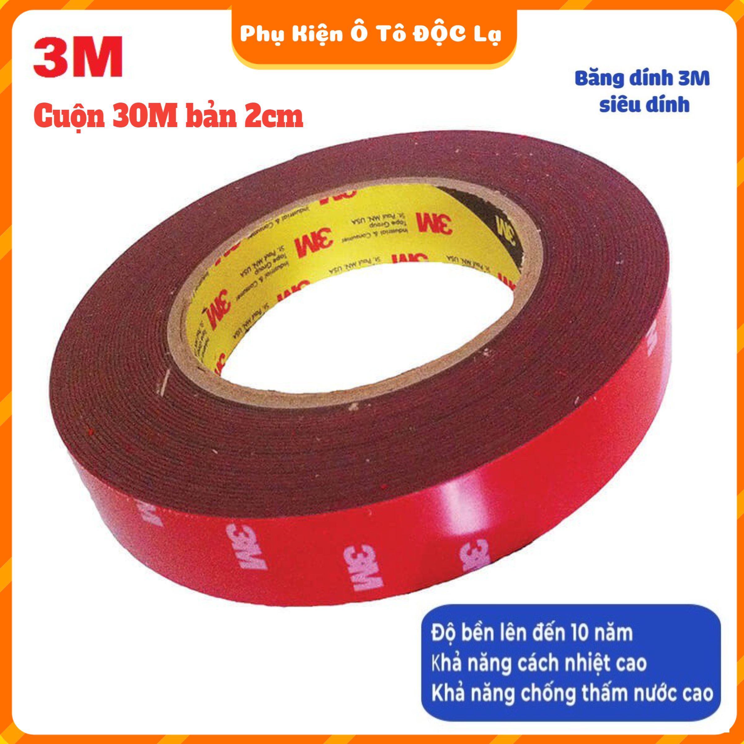 Băng keo 2 mặt cường lực 3m 4229p siêu dính