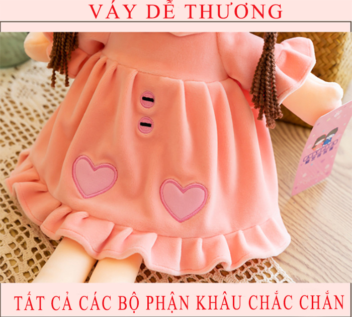 Váy/Đầm Cổ Vuông Bo Chun Tay Bèo 2 Lớp Hồng Đũi Tằm Họa Tiết Thỏ Con Cho Bé  Gái Monbabies Vl21 giá rẻ nhất tháng 3/2024