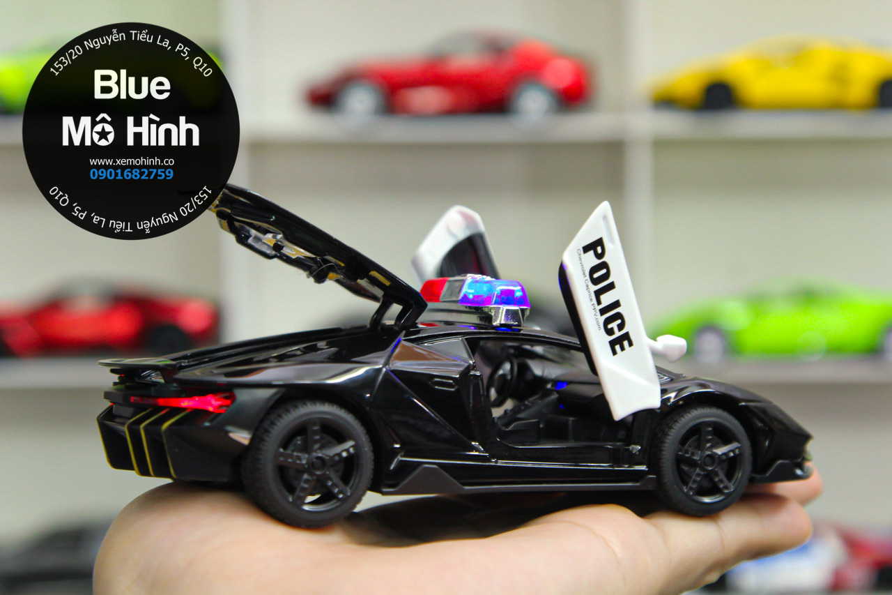 Blue mô hình | Xe mô hình Centenario Lambo police 1:32