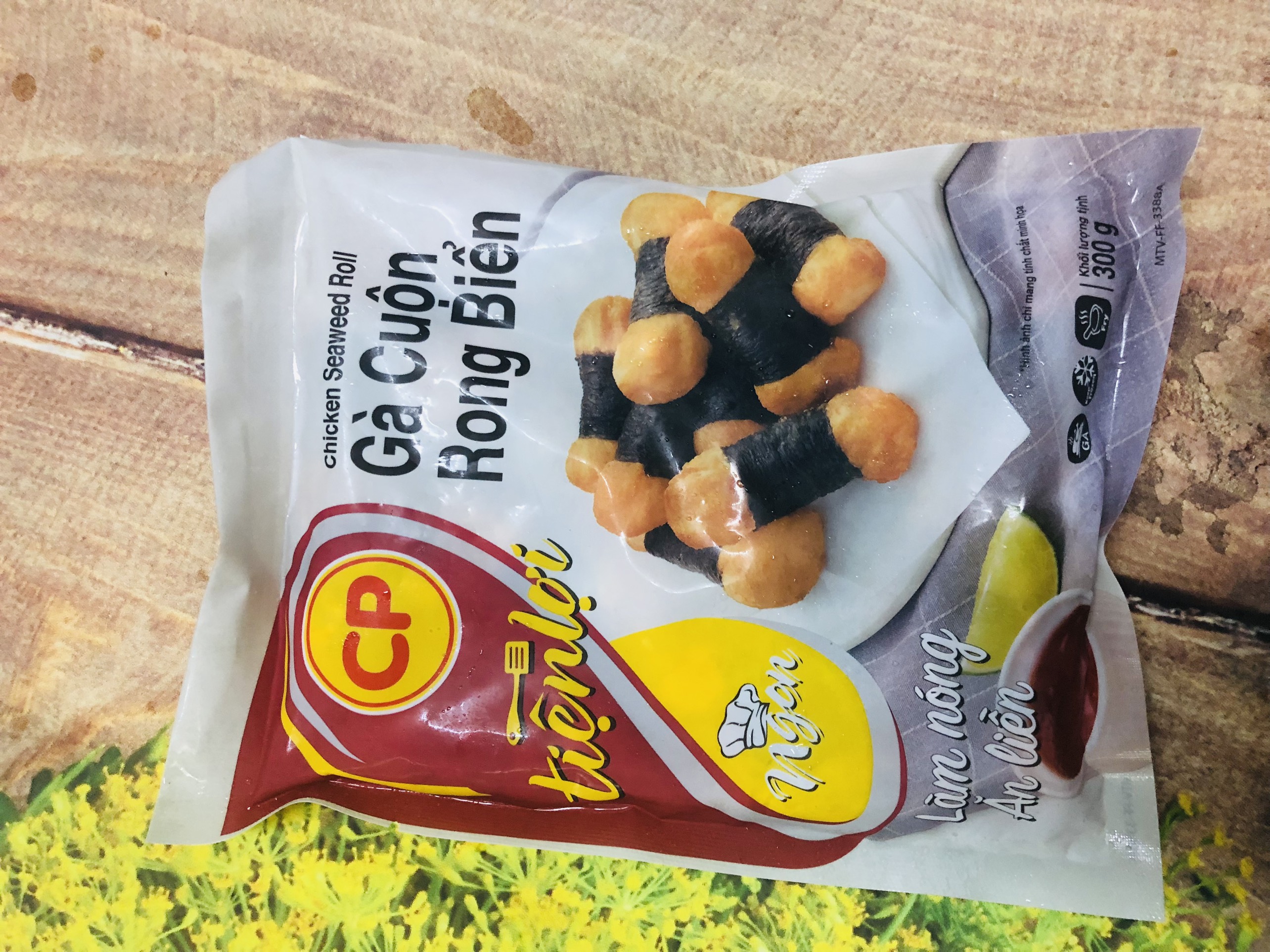 Gà Cuộn Rong Biển CP gói 300g