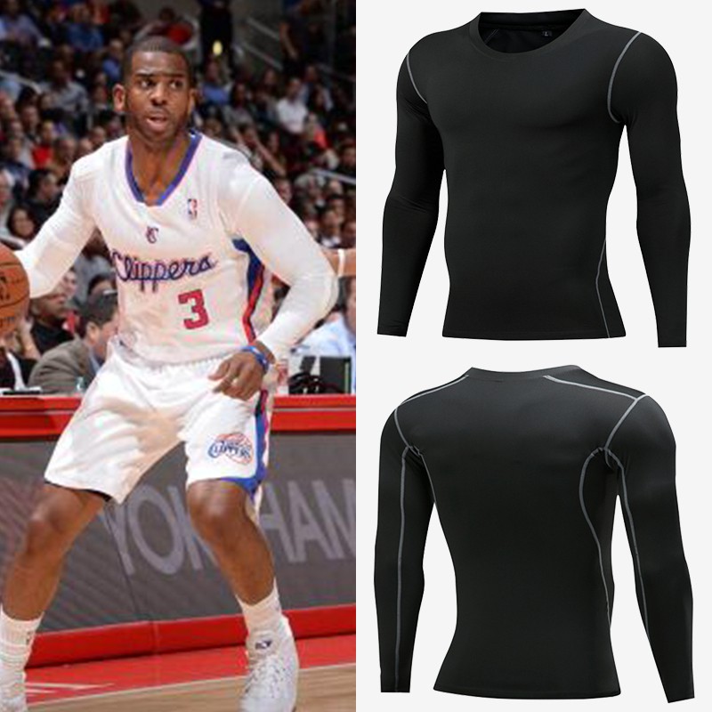 Áo bóng rổ giữ nhiệt Pro Combat dài tay - Giữ nhiệt, thoát mồ hôi, ôm sát, nổi cơ bắp | Choibongro.vn