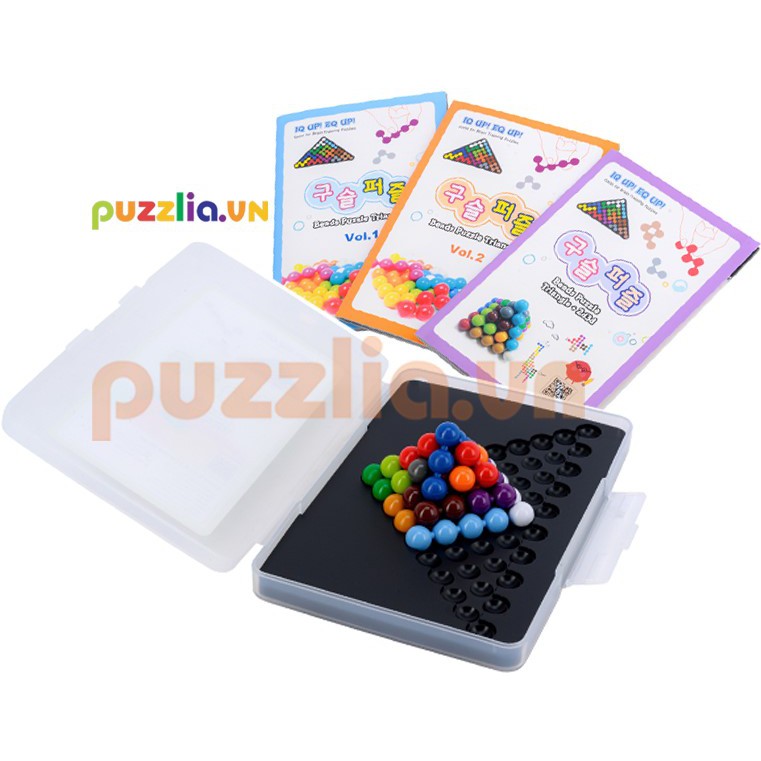 Đồ chơi Puzzlia Beads Puzzle Triangle 2D3D ( Tam giác 3D )