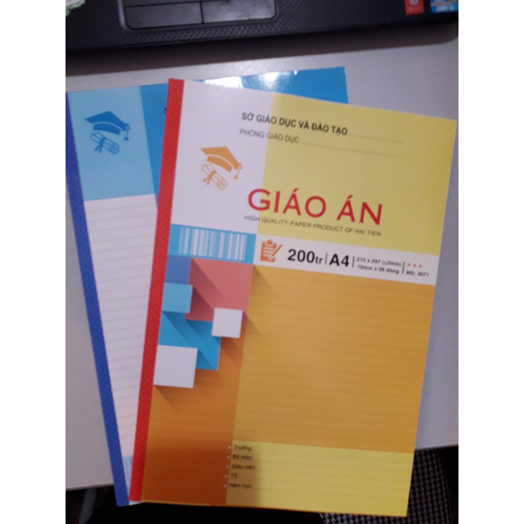 Sổ kế toán, sổ giáo án, sổ ghi chép dòng kẻ ngang a4 200tr hoặc 300tr