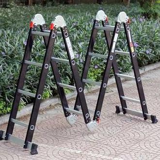 [HCM]Thang nhôm gấp đa năng Advindeq ADM104