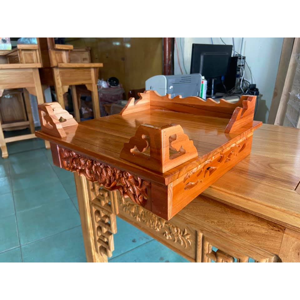 Bàn thờ treo tường hoa sen 40cm