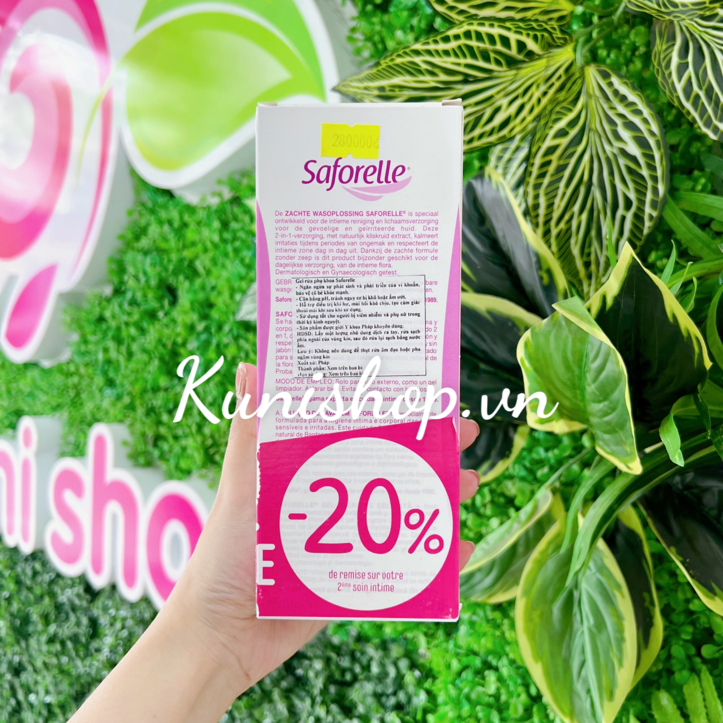 Gel rửa phụ khoa Saforelle