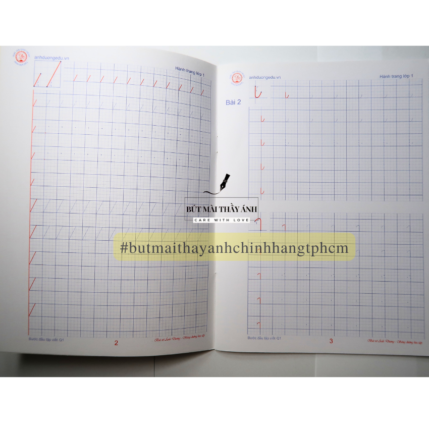 Vở bước đầu tập viết cho bé mầm non