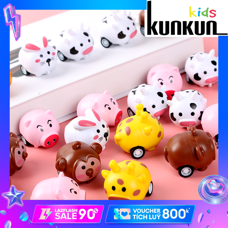 Đồ chơi xe hình thú cho bé Kunkun KK06