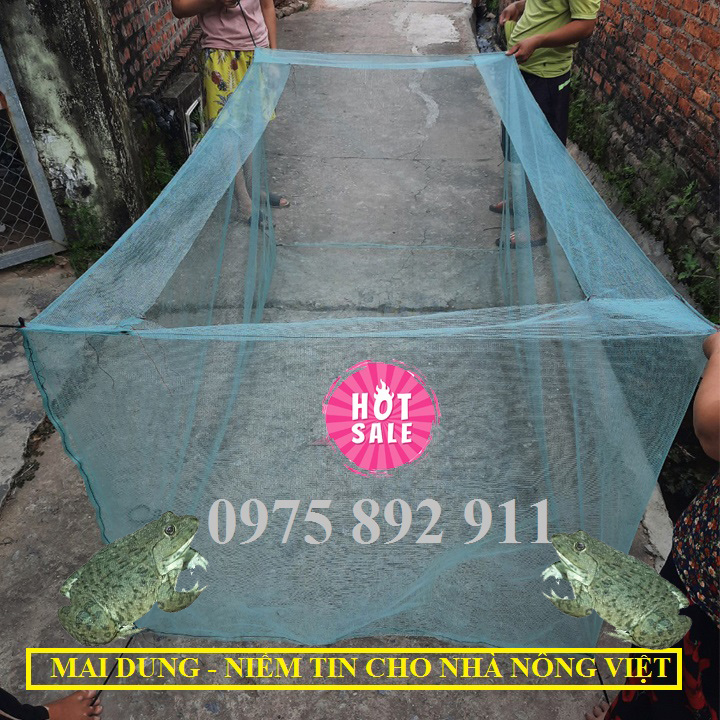 Lồng tráng nuôi ếch