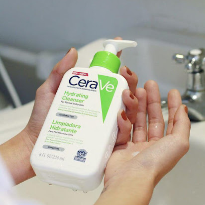 Sữa Rửa Mặt Sạch Sâu, Dưỡng Ẩm Cerave 236ml