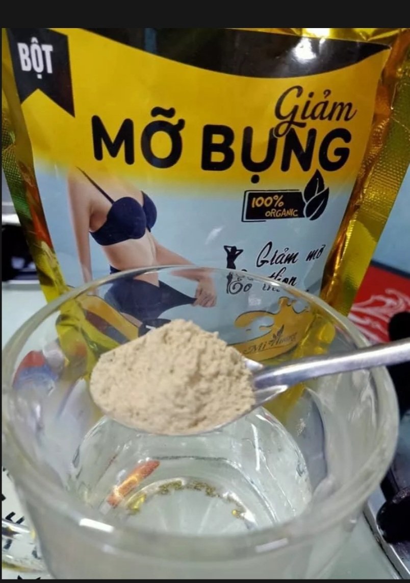Bột giảm mỡ bụng MỊ Hương