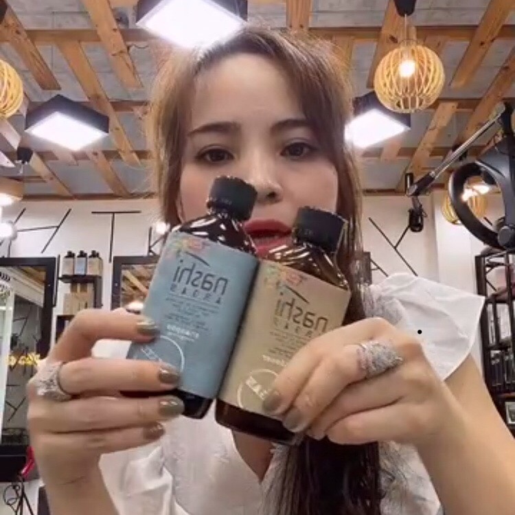 [HCM]BỘ DẦU GỘI XẢ NGĂN TÓC RỤNG NASHI ARGAN HARILOSS ( 2x200ML)