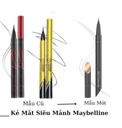 [HCM]Kẻ Mắt Nước Maybelline HyperSharp Power Black Liquid Liner Sắc Nét Không Trôi Màu Đen 0.5g