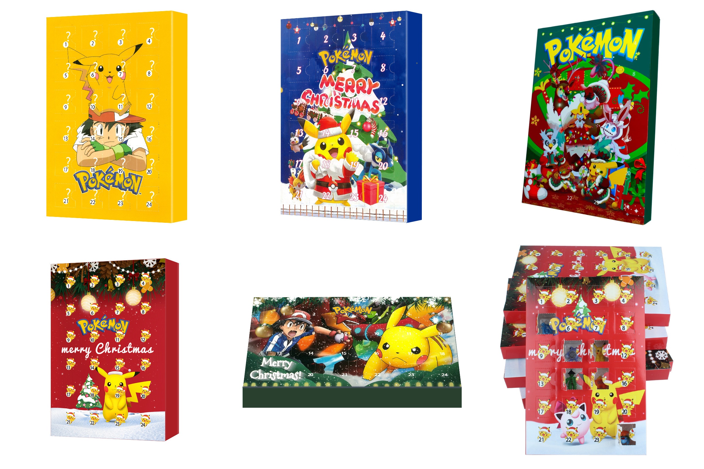 Hộp quà Pokemon Christmas Advent Calendar 24pcs