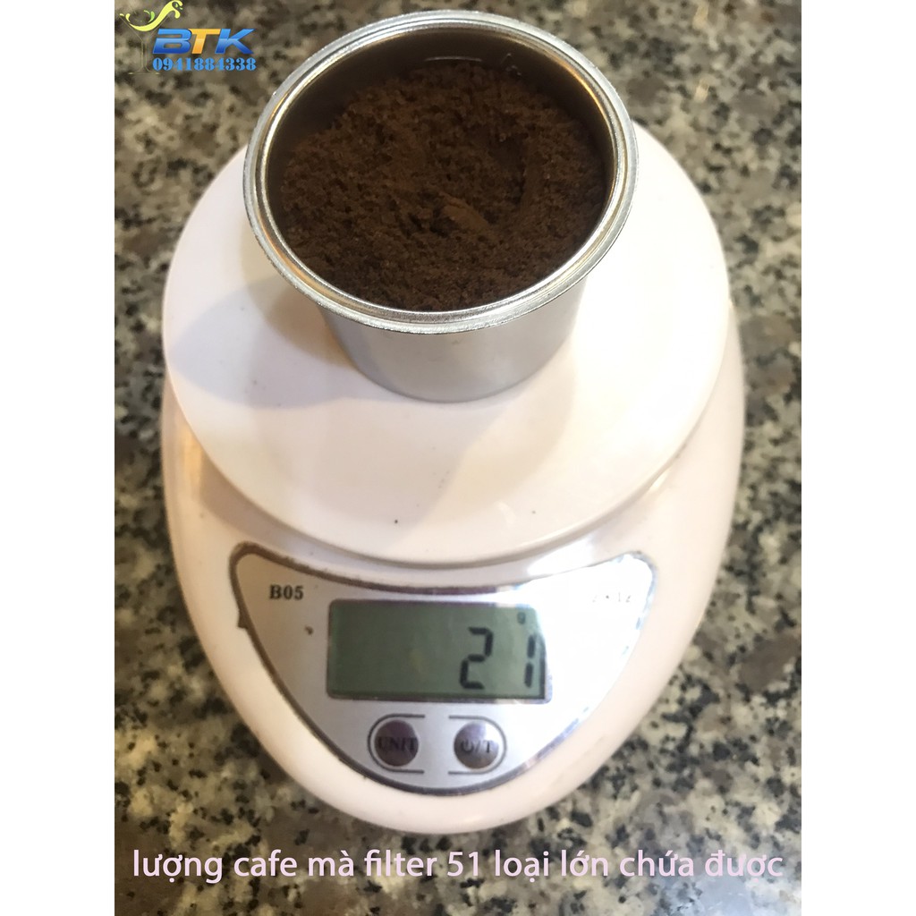 Filter 51mm - Giỏ Lọc Đơn Đôi 51mm - Basket 51mm