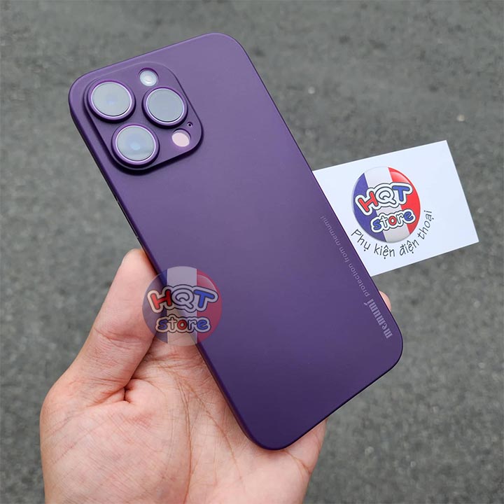 Ốp lưng siêu mỏng Memumi 0.3mm cho IPhone 14 Pro Max / 14 Pro