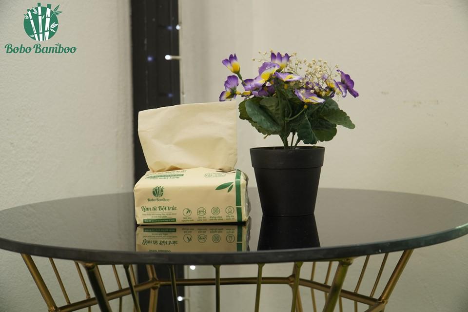 02 Gói Giấy Ăn Cao Cấp Bobo Bamboo