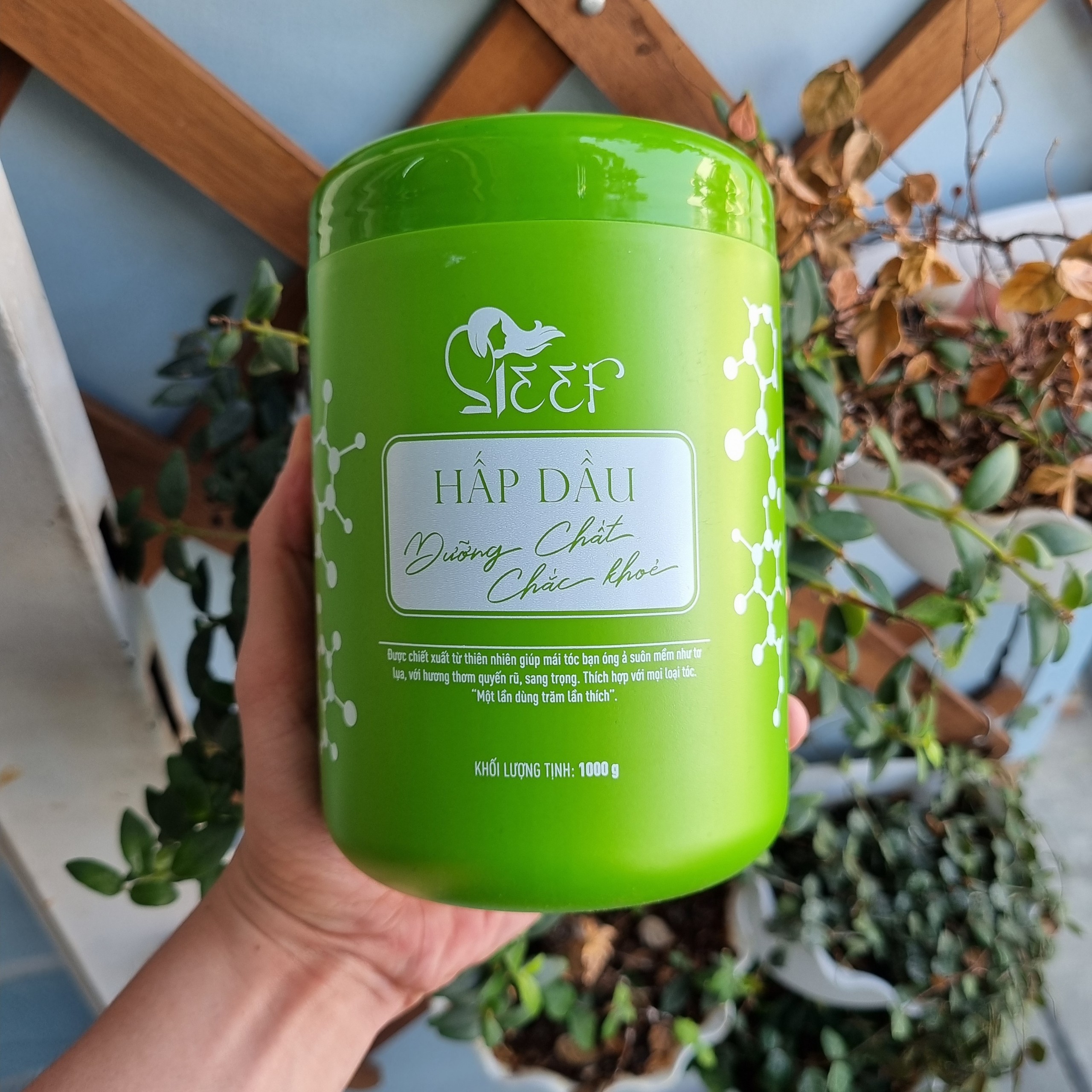 Kem ủ Xả hấp dầu Collagen mềm mượt Sieef 870ml