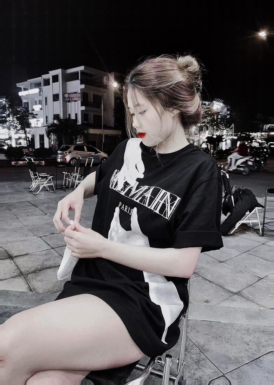 áo phông bàn tay b.a.l. Chát cotton su ,ln