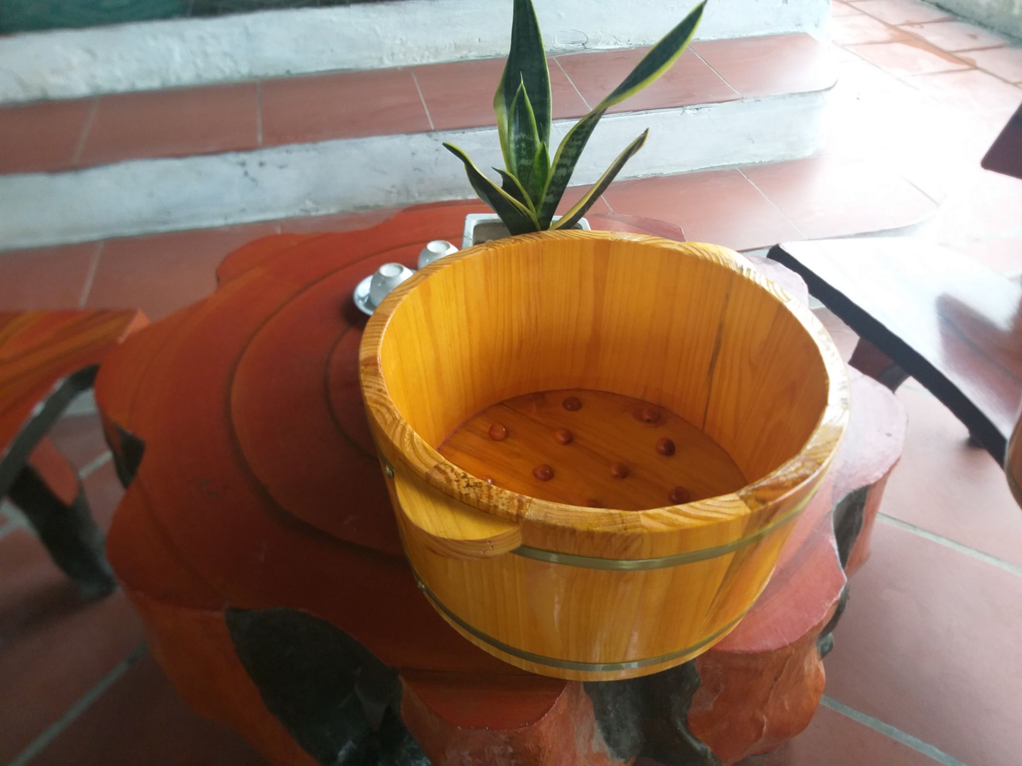 chậu ngâm chân