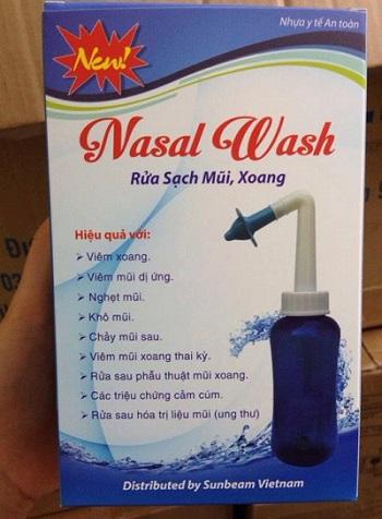 Bình rửa mũi có van điều chỉnh