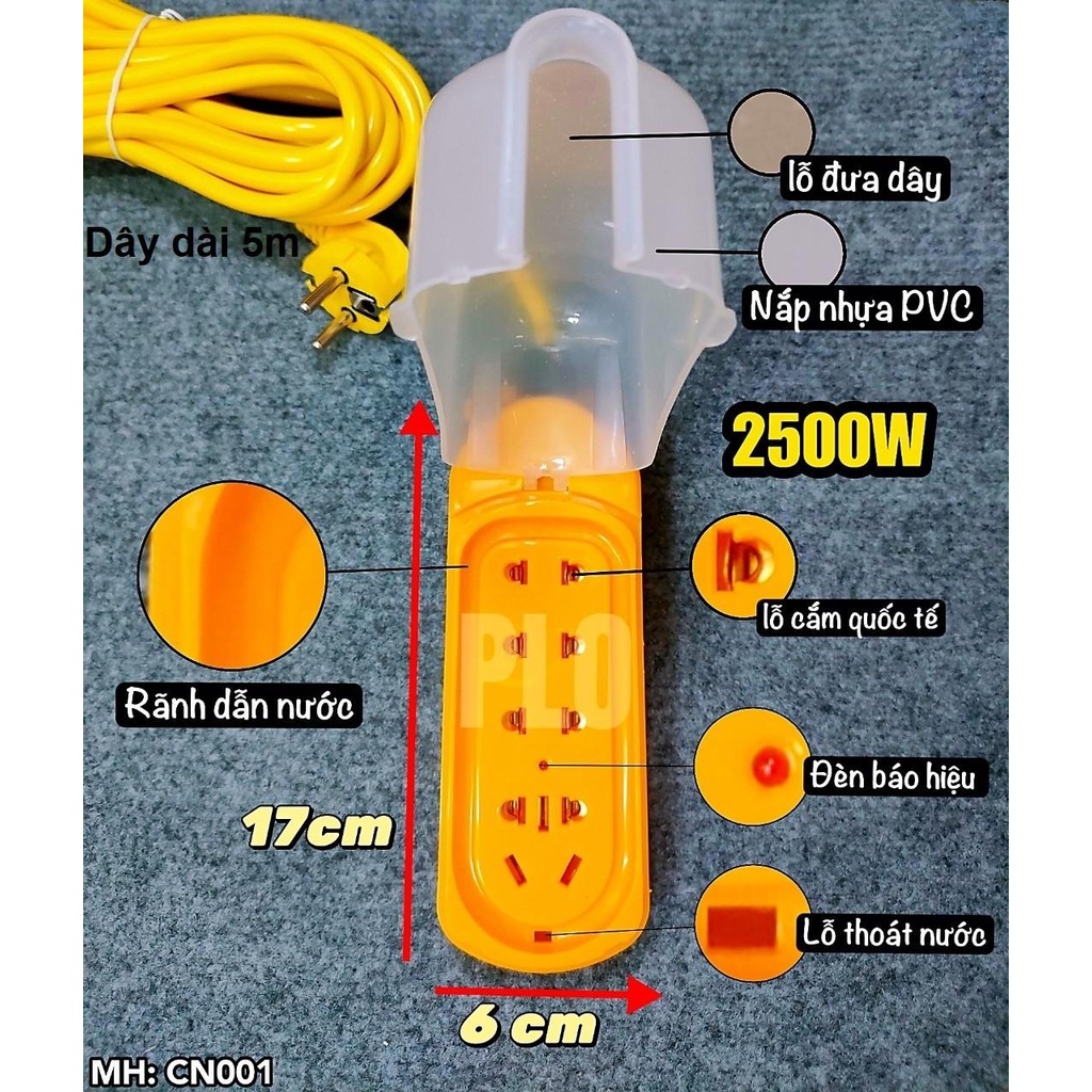 Ổ điện mini siêu rẻ, có cổng usb sạc điện thoại