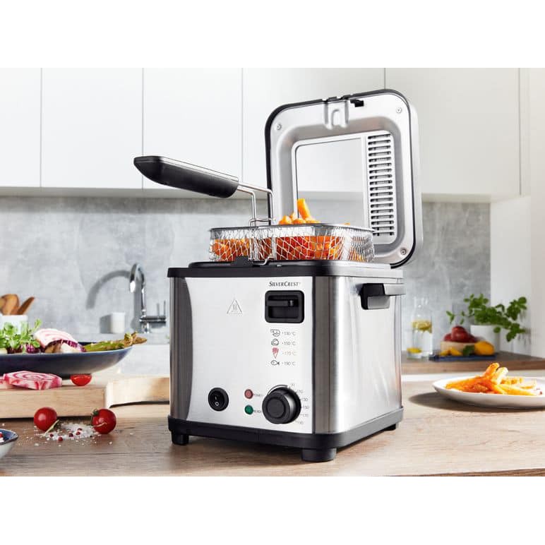 NỒI CHIÊN NGẬP DẦU 2 TRONG 1 SILVERCREST MINI