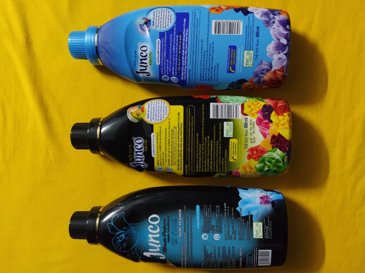 [HCM]Nước xả Junco chai 800ml.