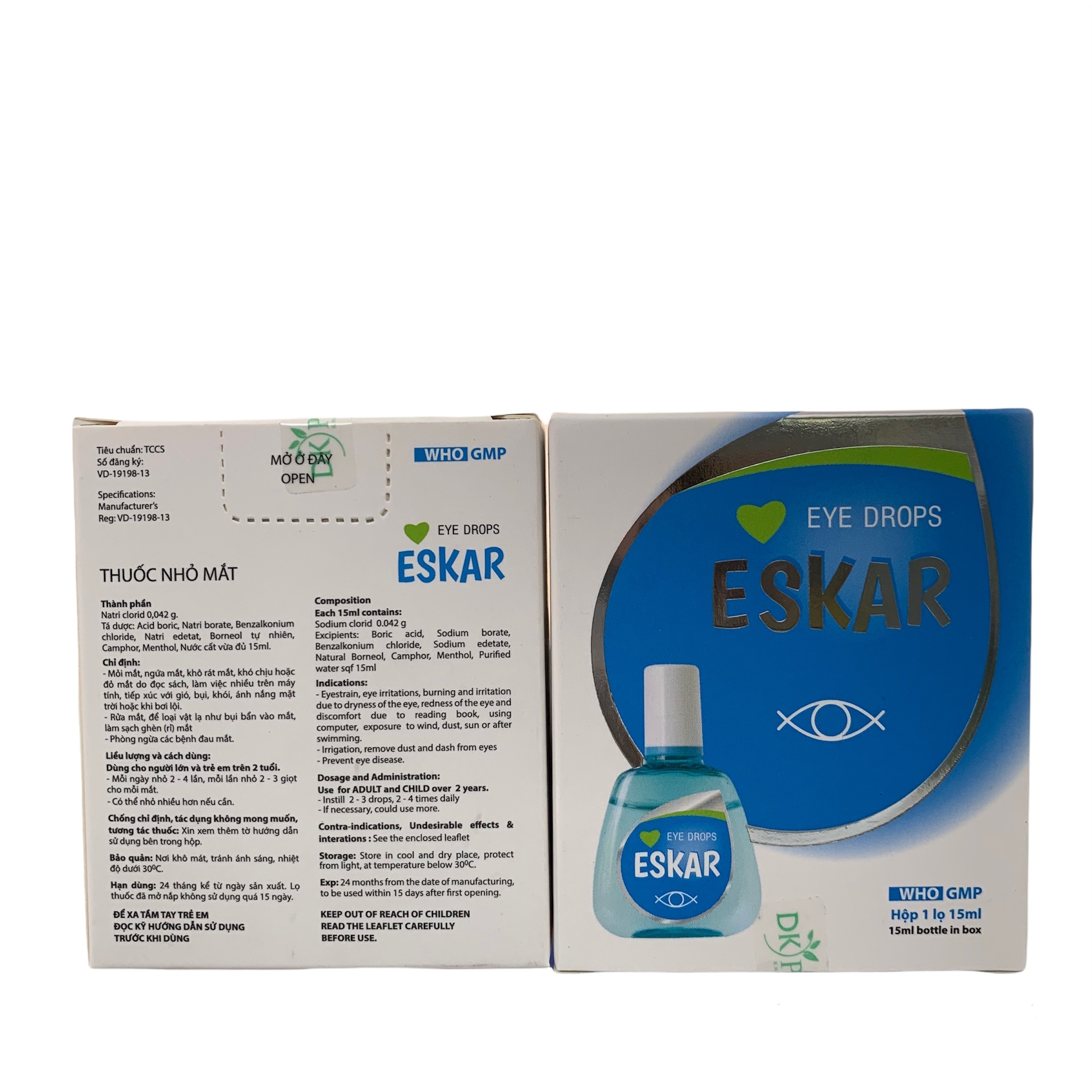 Dung dịch Nhỏ mắt ESKAR 15ml