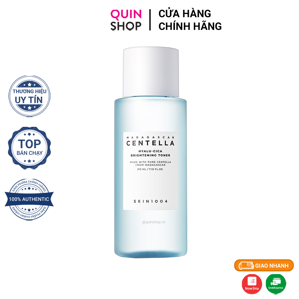 Nước Hoa Hồng Làm Dịu Da Skin1004 Madagascar Centella Hyalu-Cica Toner (3/2023)