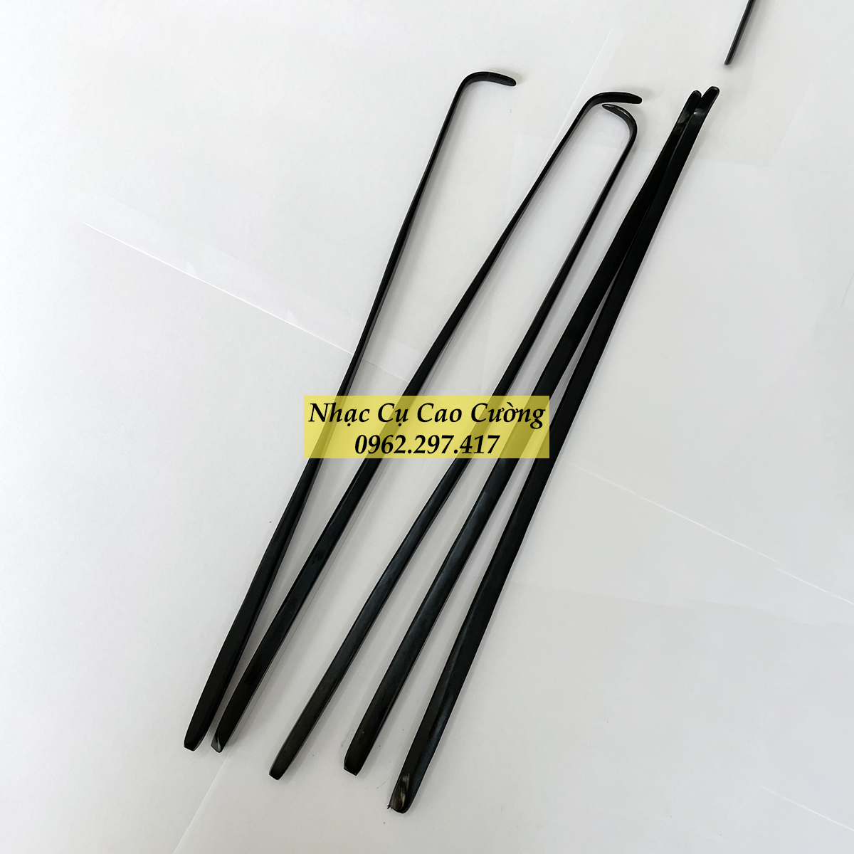 Cần Đàn Bầu 48cm Chất Sừng Nhạc Cụ Cao Cường