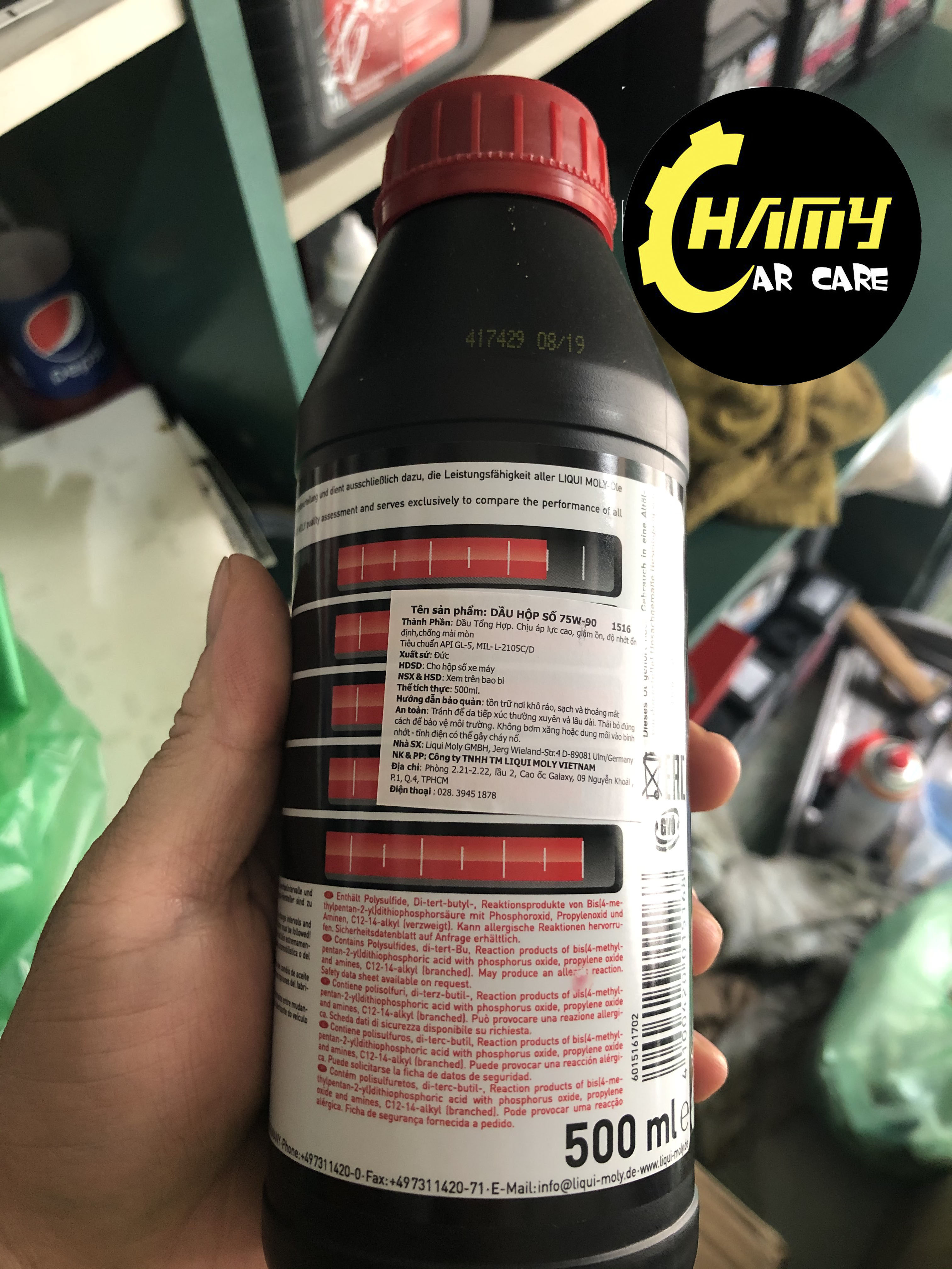 NHỚT HỘP SỐ, NHỚT LÁP XE GA 75W-90