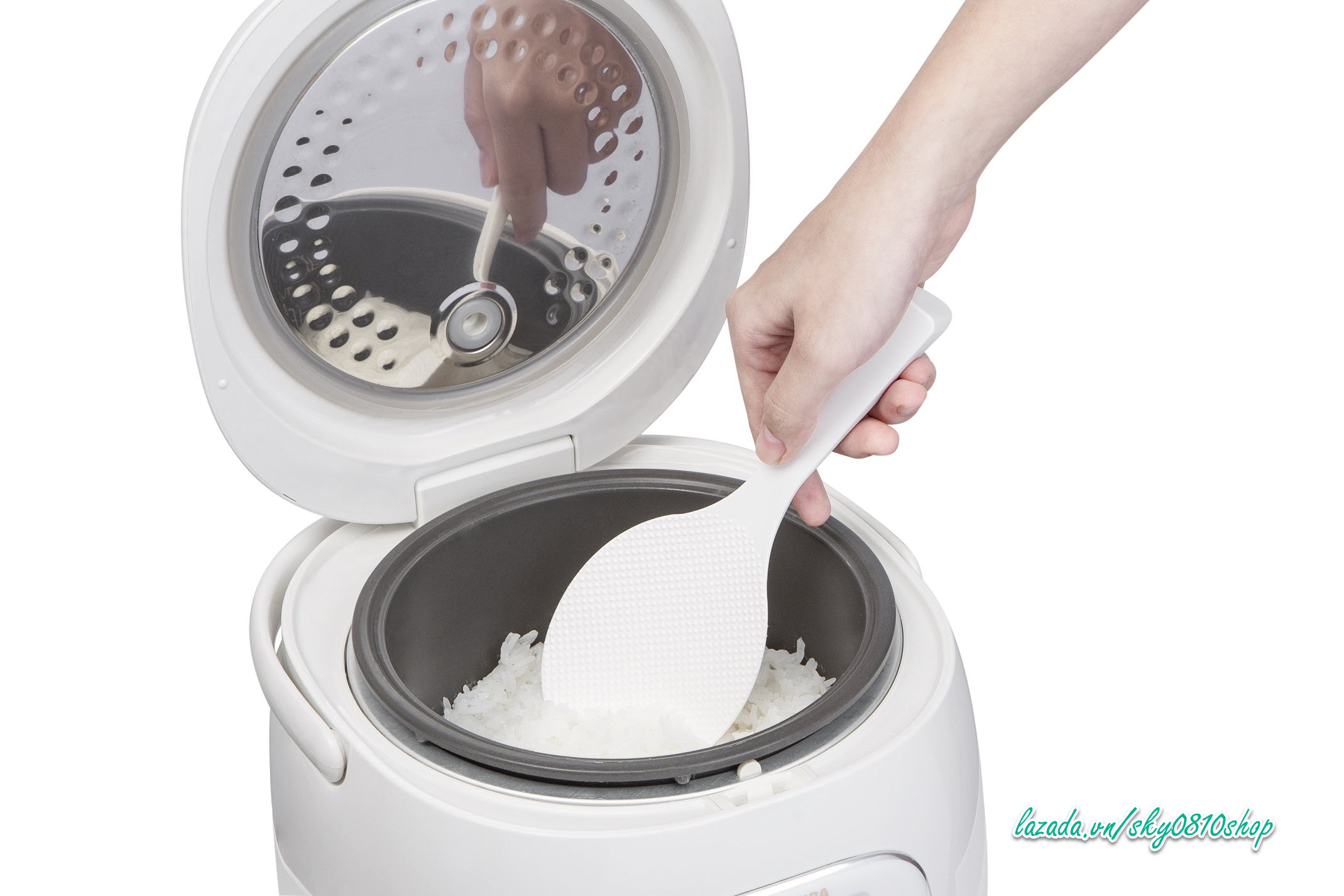 Muỗng xới cơm đế đứng Inochi