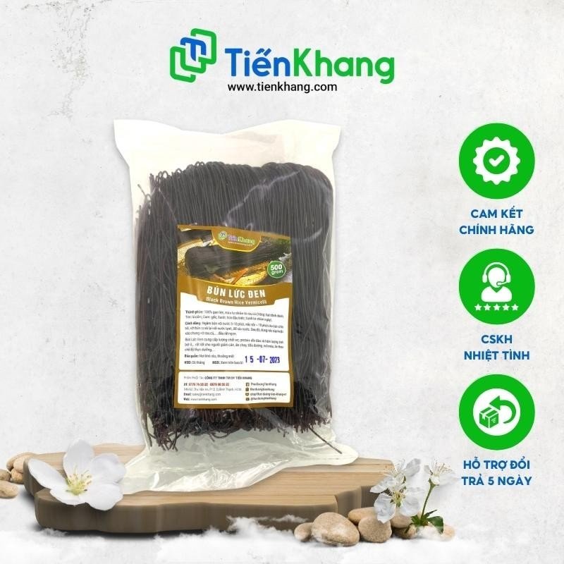 Bún Gạo Lứt Đen Ăn Kiêng - Bịch (500gram)