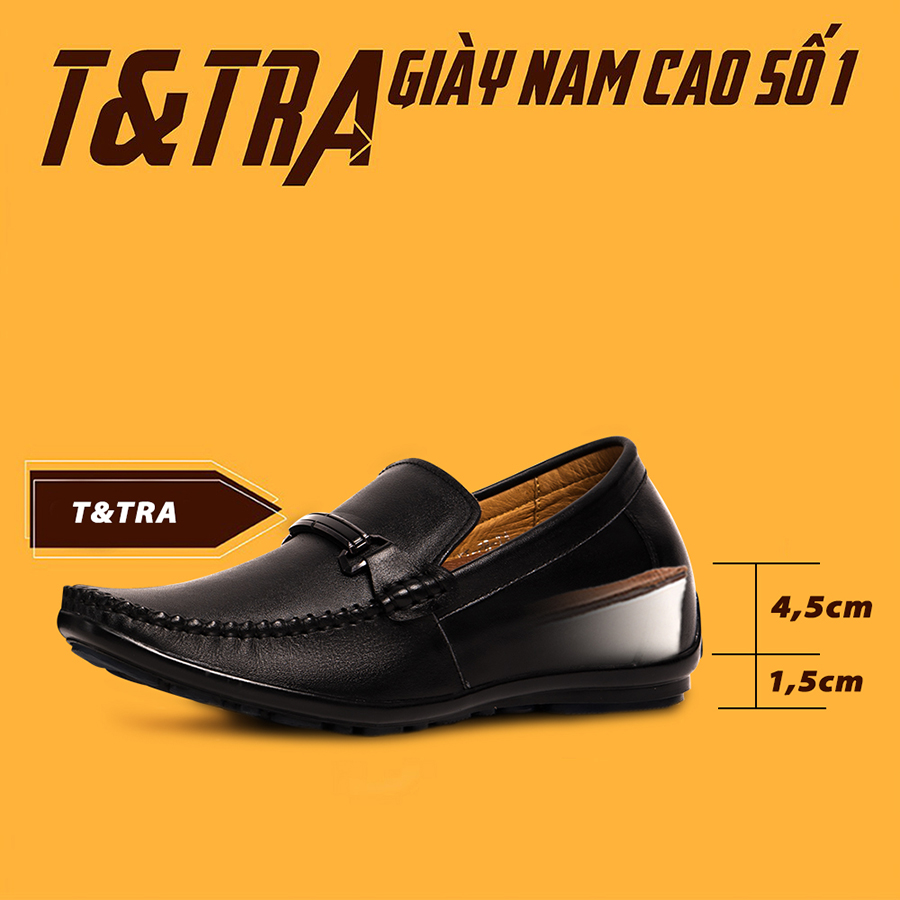 [6cm]-padded shoes men's T & check T85 Black