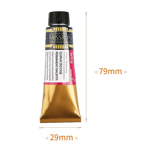 Màu nước MIJELLO Gold - Tuýp lẻ - 15ml