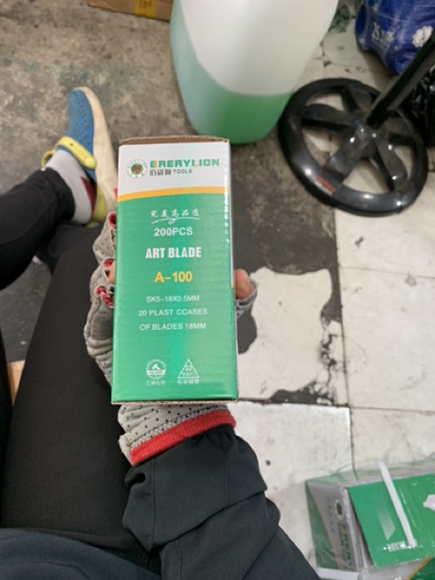 Lưỡi Dao Rọc Giấy Berrylion 200 Lưỡi
