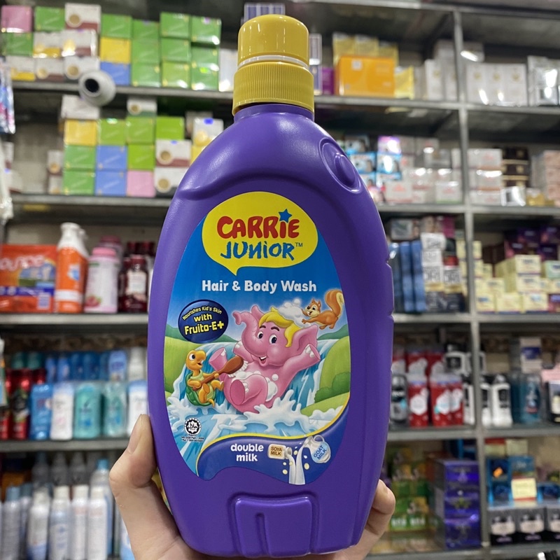 Tắm gội toàn thân cho bé Carrie Junior 700ml (đủ mùi)