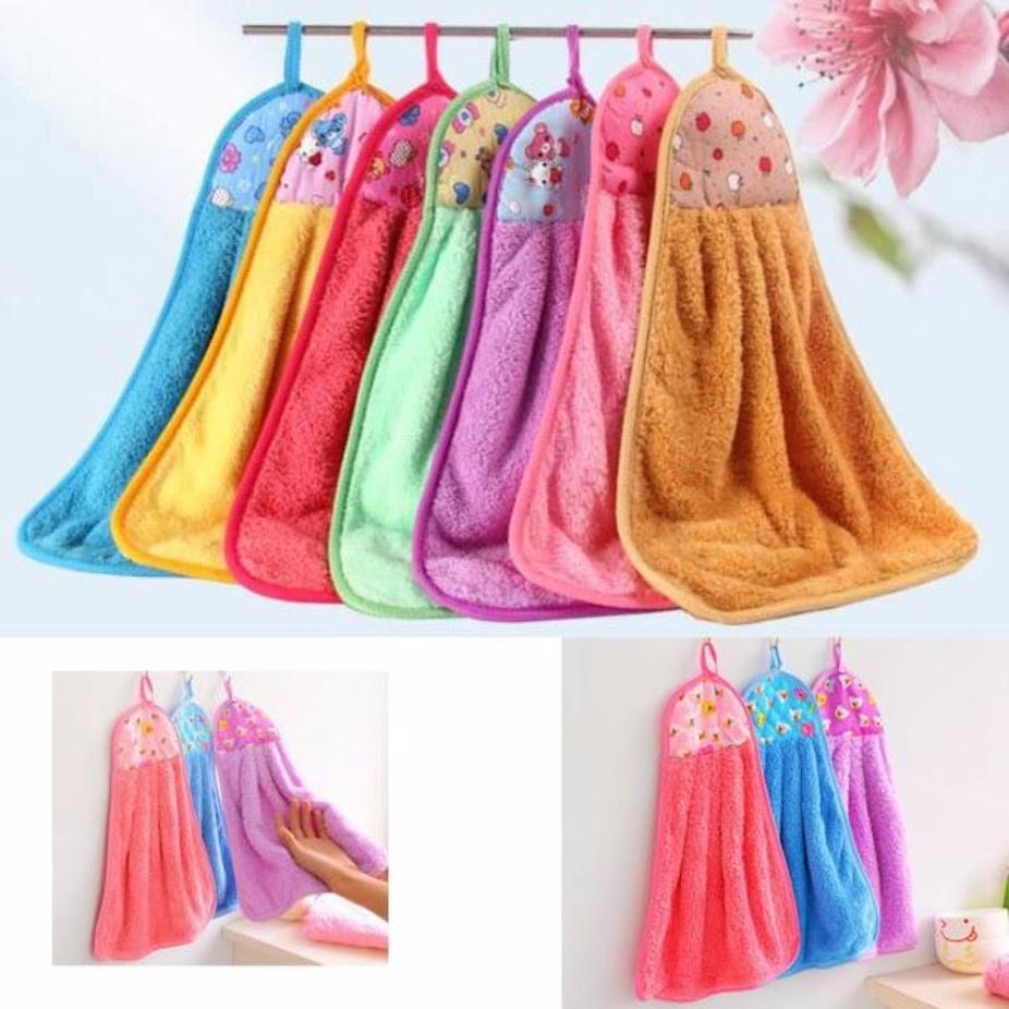 Combo 2 khăn lau tay cotton siêu thấm
