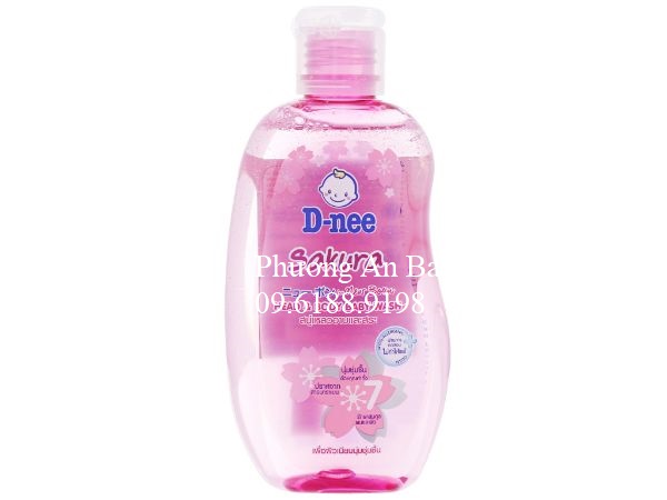 Sữa tắm gội toàn thân cho bé Dnee Baby 200ml Thái Lan